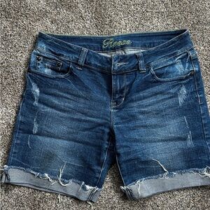 dELiA*s Dark Blue Jean Shorts